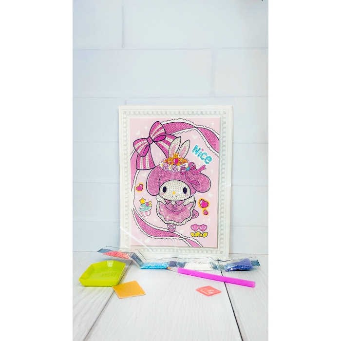 نقاشی الماسی سایز  A4 