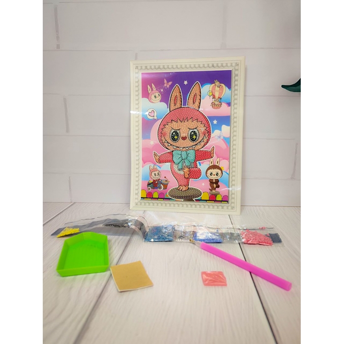 نقاشی الماسی سایز  A4 