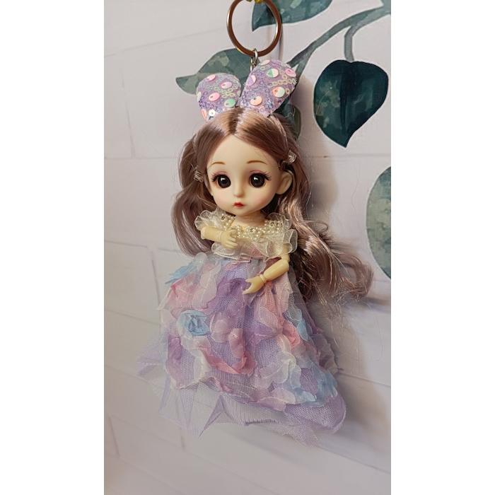 عروسک تمام مفصلی  چشم تیله ای سایز2