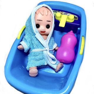 وان حمام با عروسک 