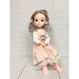 عروسک تمام مفصلی چشم تیله ای سایز 4