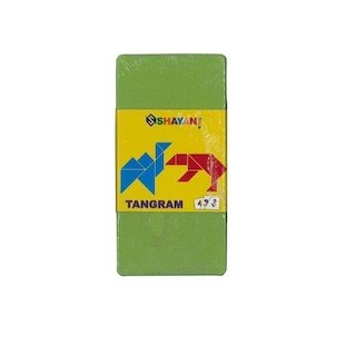 شایان - تانگرام تکنفره جعبه پلاستیکی 175طرح 