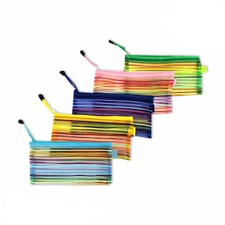 جامدادی توری رنگین کمان ملخی(کیسه ریاضی)