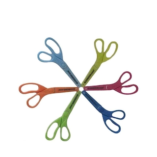 قیچی روکش دار چپ دست کرونا