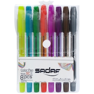 خودکارصدف 8 رنگ