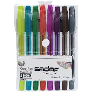 خودکارصدف 8 رنگ