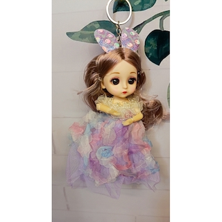 عروسک تمام مفصلی  چشم تیله ای سایز2