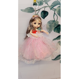 عروسک تمام مفصلی چشم تیله ای موزیکال سایز 3