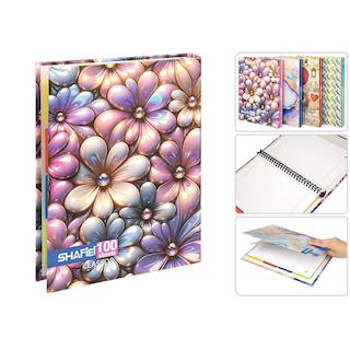 کلاسور قفل پلاستیک 100 برگ شفیعی 64 