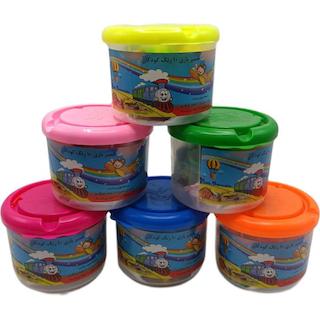 خمیر 10 رنگ سطلی نواوران