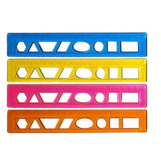 خط کش 20سانت رنگی 