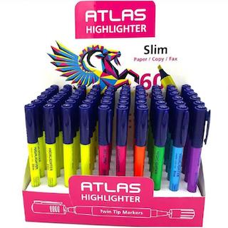 ماژیک فسفری 2 سر اطلس